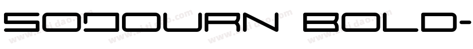 Sojourn Bold字体转换